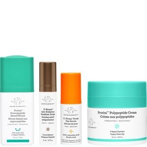 Drunk Elephant Skincare Set w Protini, Protini Serum, D-Bronzi, C-Firma Fresh